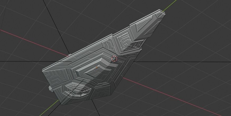 Space Ship 3D model_5