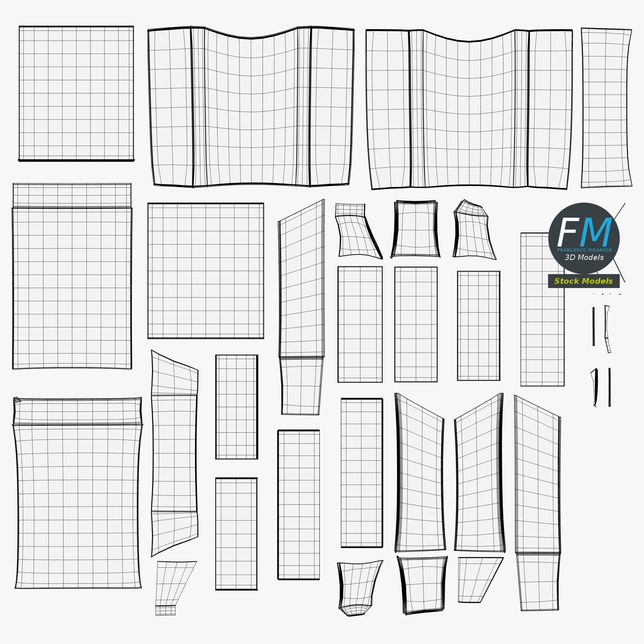Cigarette packs 3D model_11
