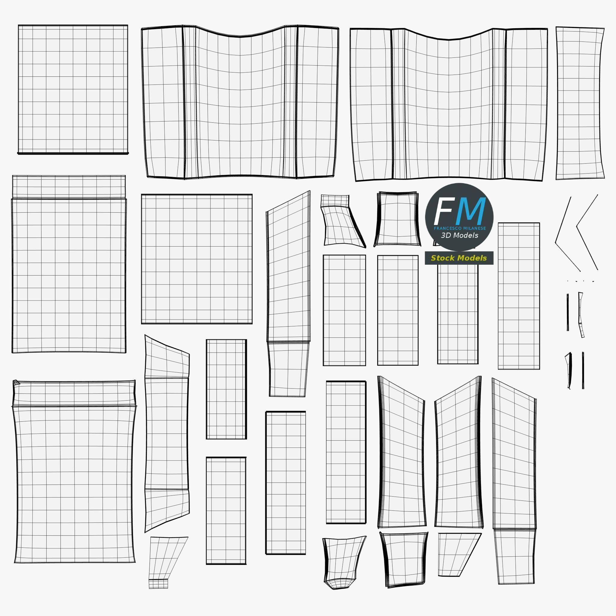 Cigarette packs 3D model_12