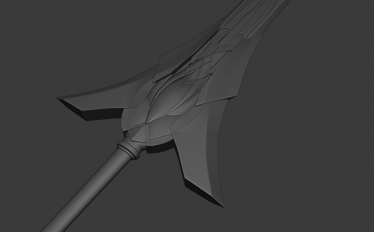 Cherubic Sword 3D model_5