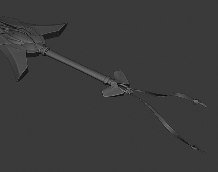 Cherubic Sword 3D model_6