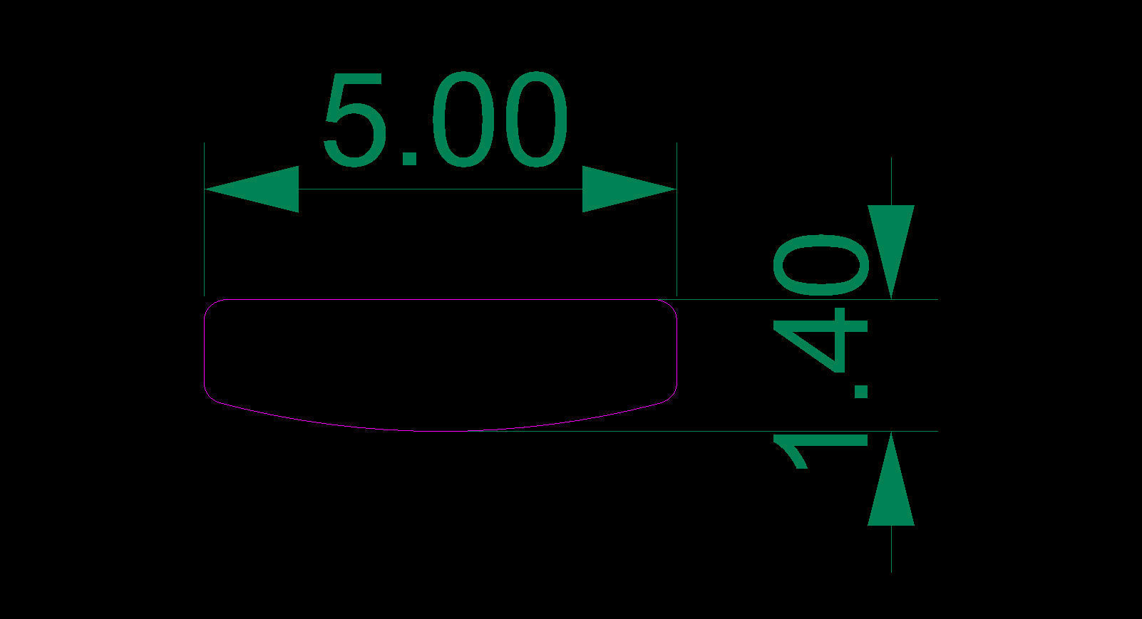 Flat Wedding Band 5 mm wide 3D print model_16