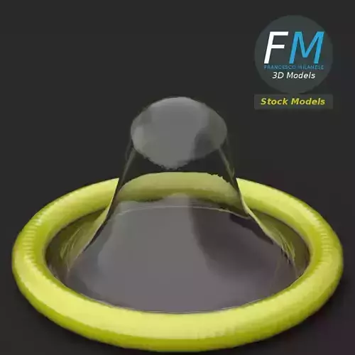 Condom 3D model
