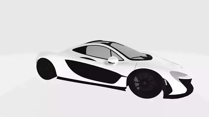 Sport-car-Ultra High quality-Low poly
