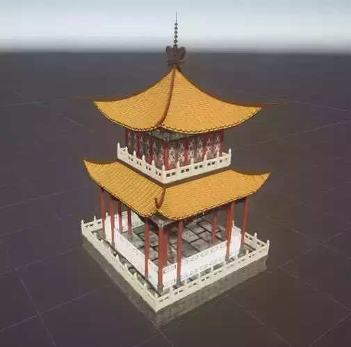 Aiwanting chinese pagoda