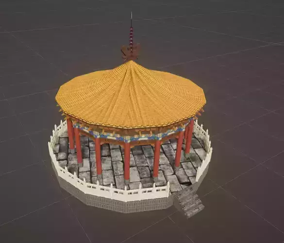 RoundPavilionRoof chinese pagoda
