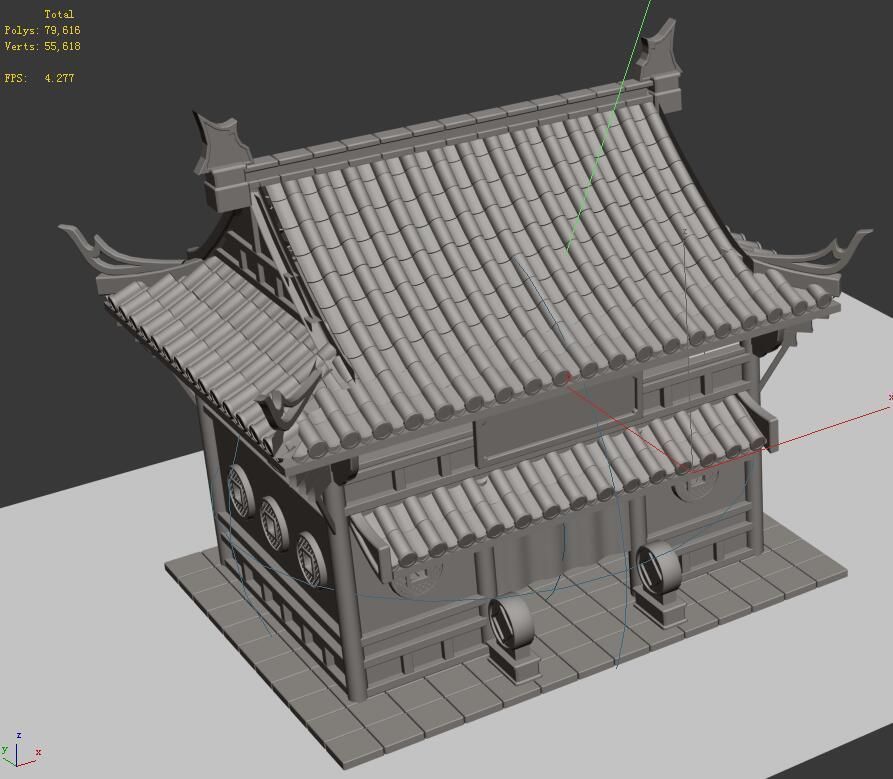 Gang - warehouse 001 3D model_1