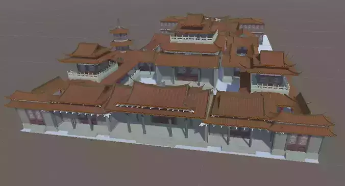 ChaoTianGong old chinese building