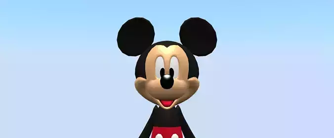 mickey mouse new version 3D model