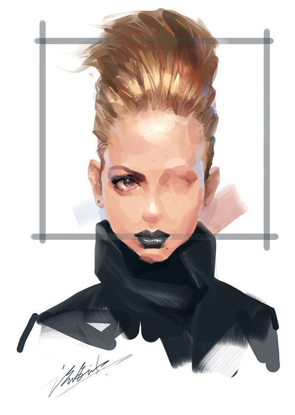 magazines reading fashion style paper 3D model_4