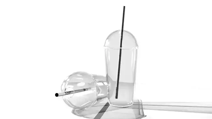 Plastic Cup 3D model