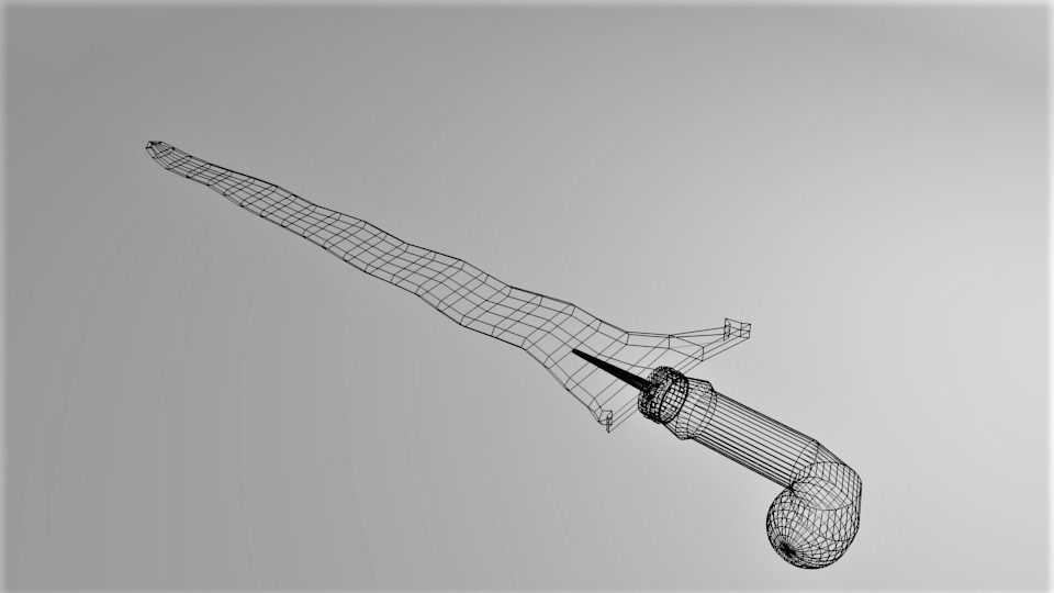 Kris Dagger 1 3D model_5