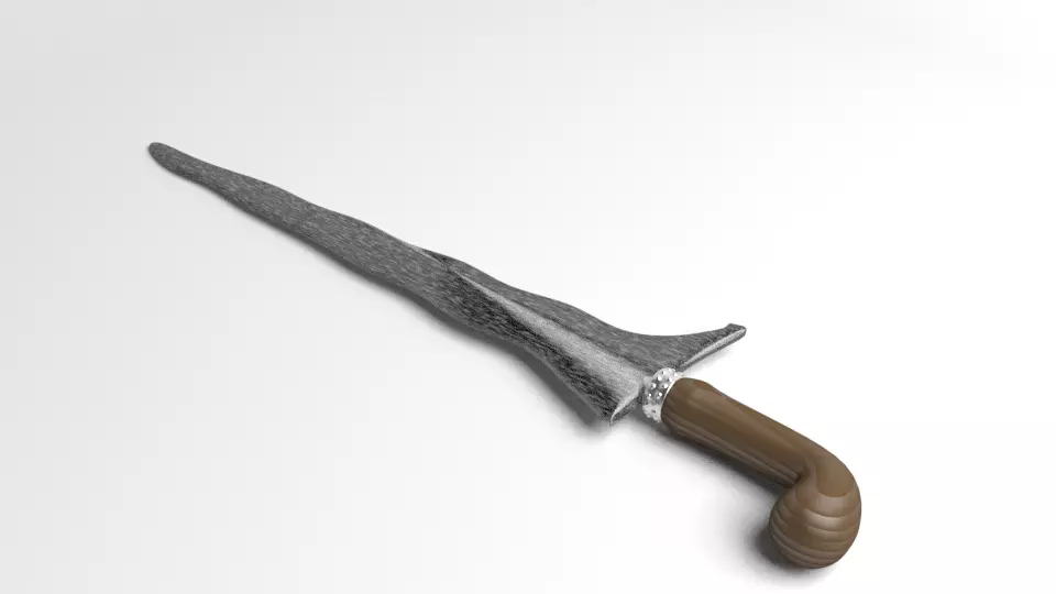 Kris Dagger 1 3D model_0