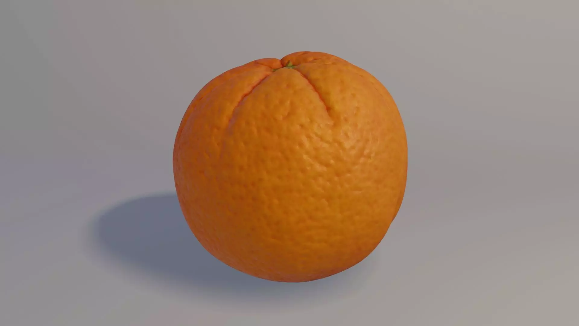 Orange Scan Low-poly 3D model_0