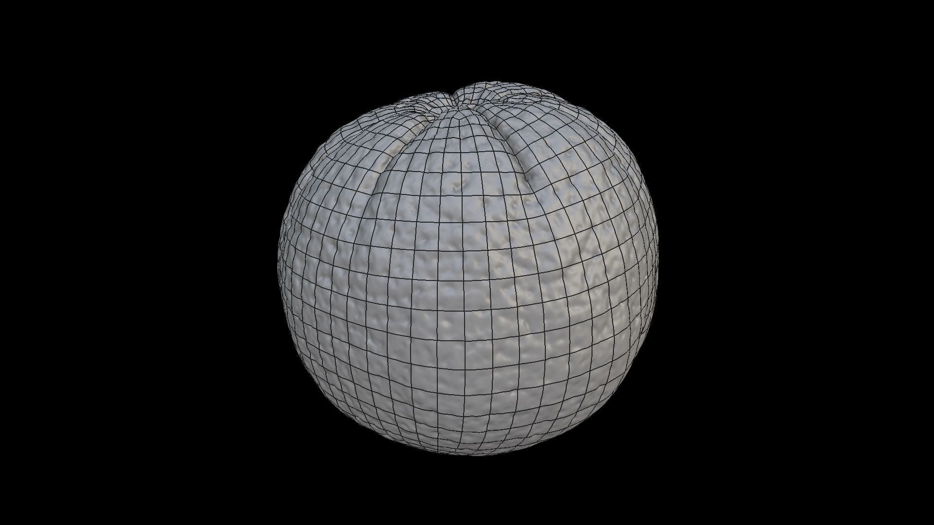 Orange Scan Low-poly 3D model_10