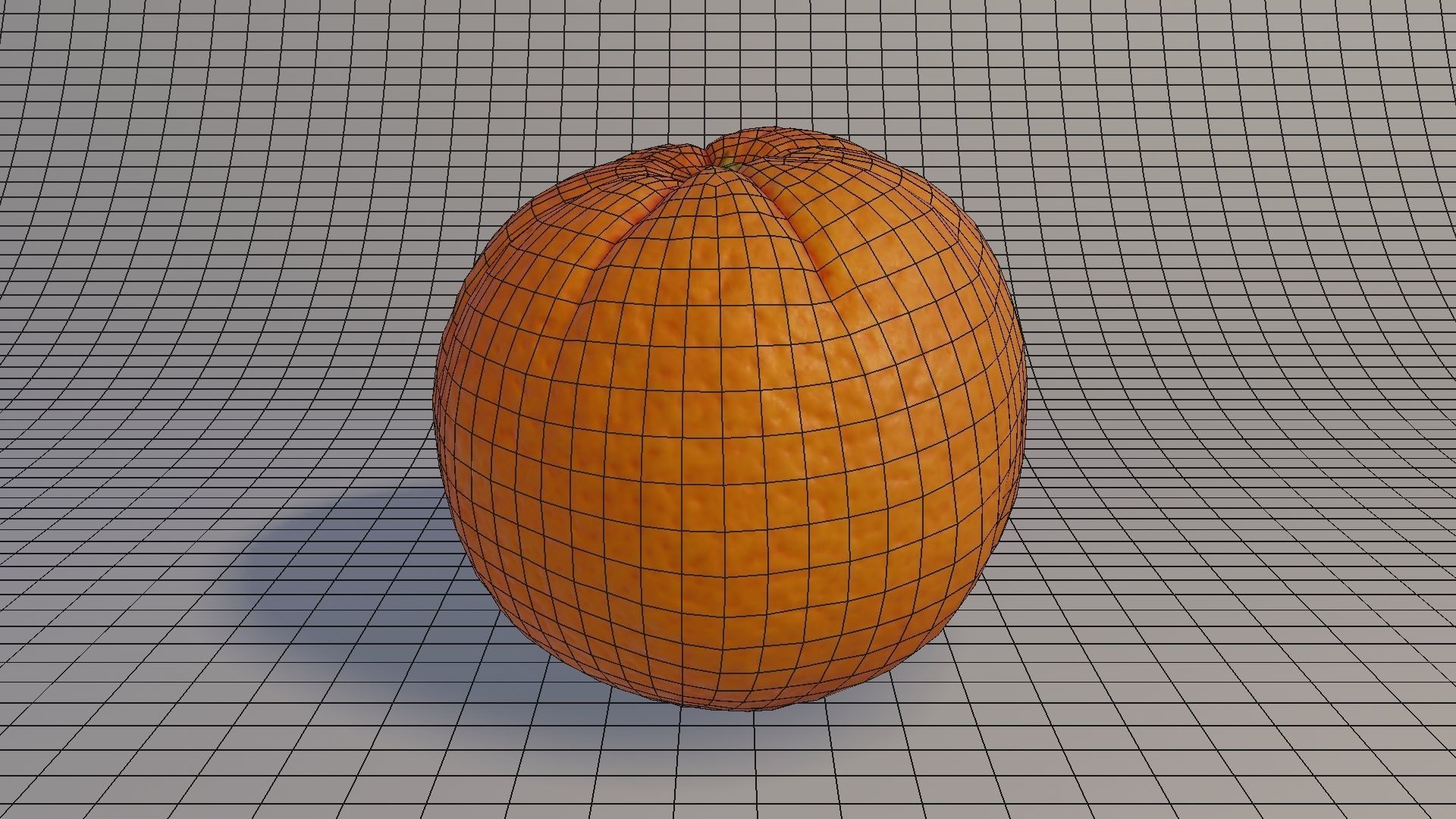 Orange Scan Low-poly 3D model_2