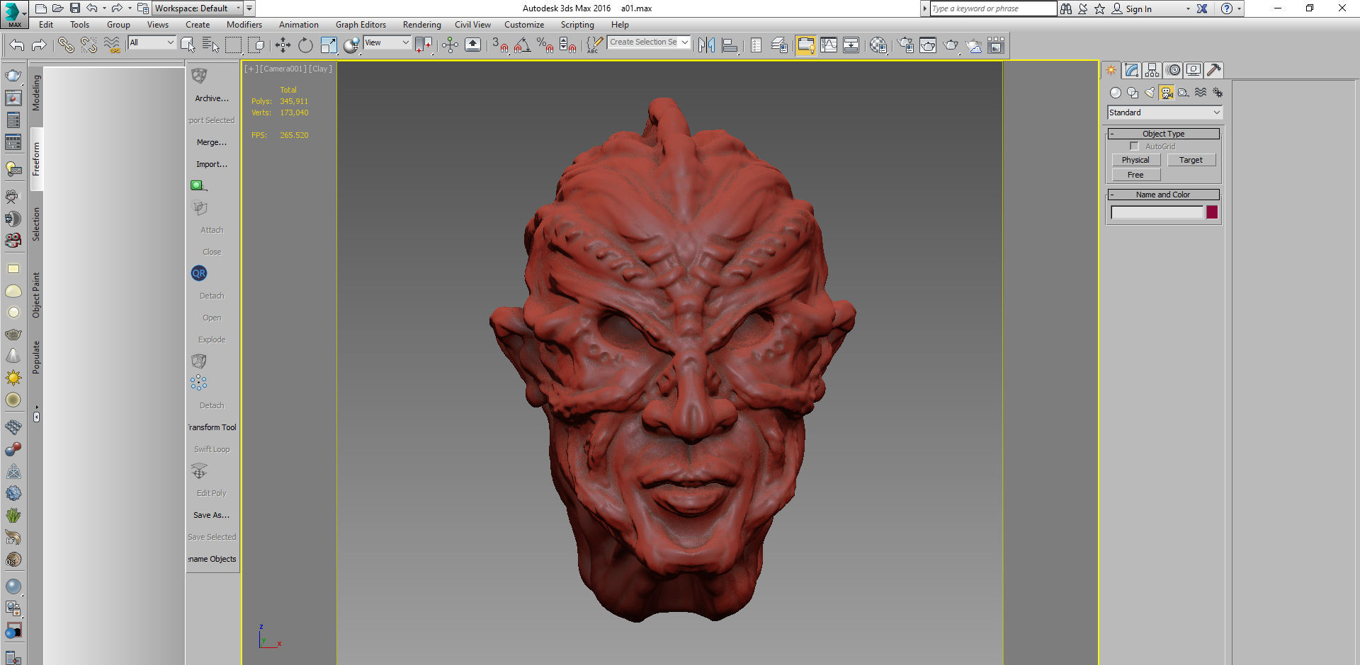 fantasy head character game 3D print model_16