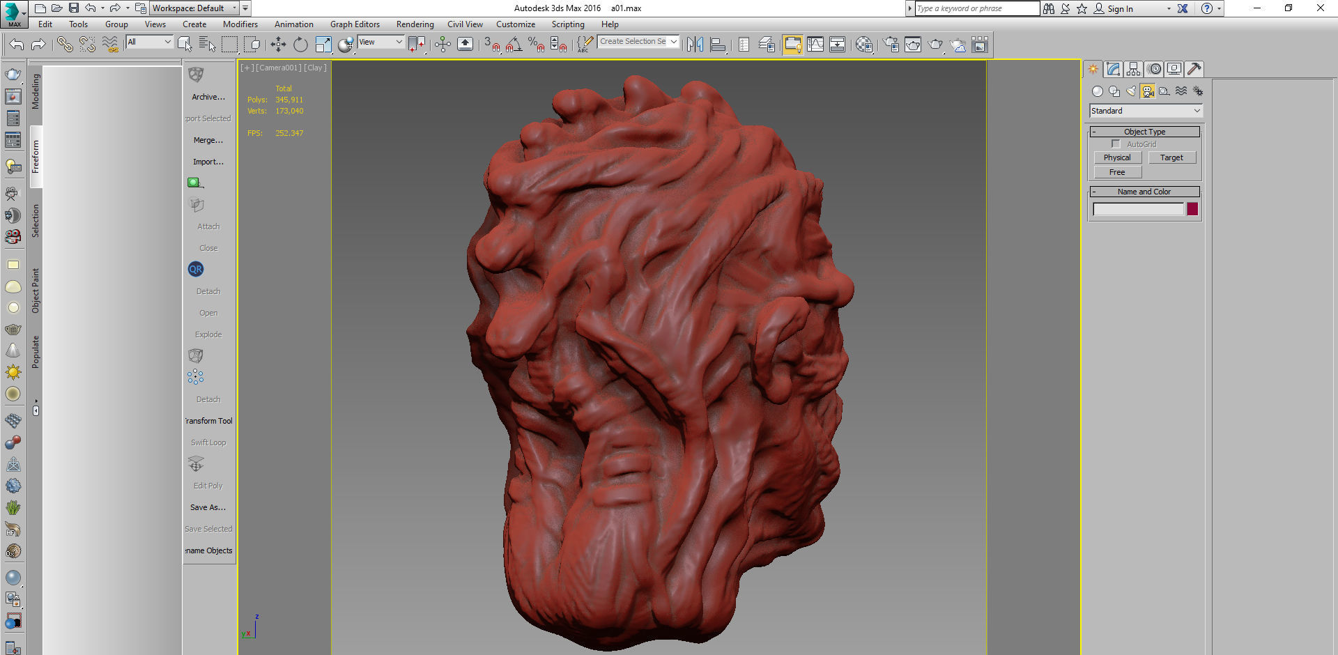 fantasy head character game 3D print model_19