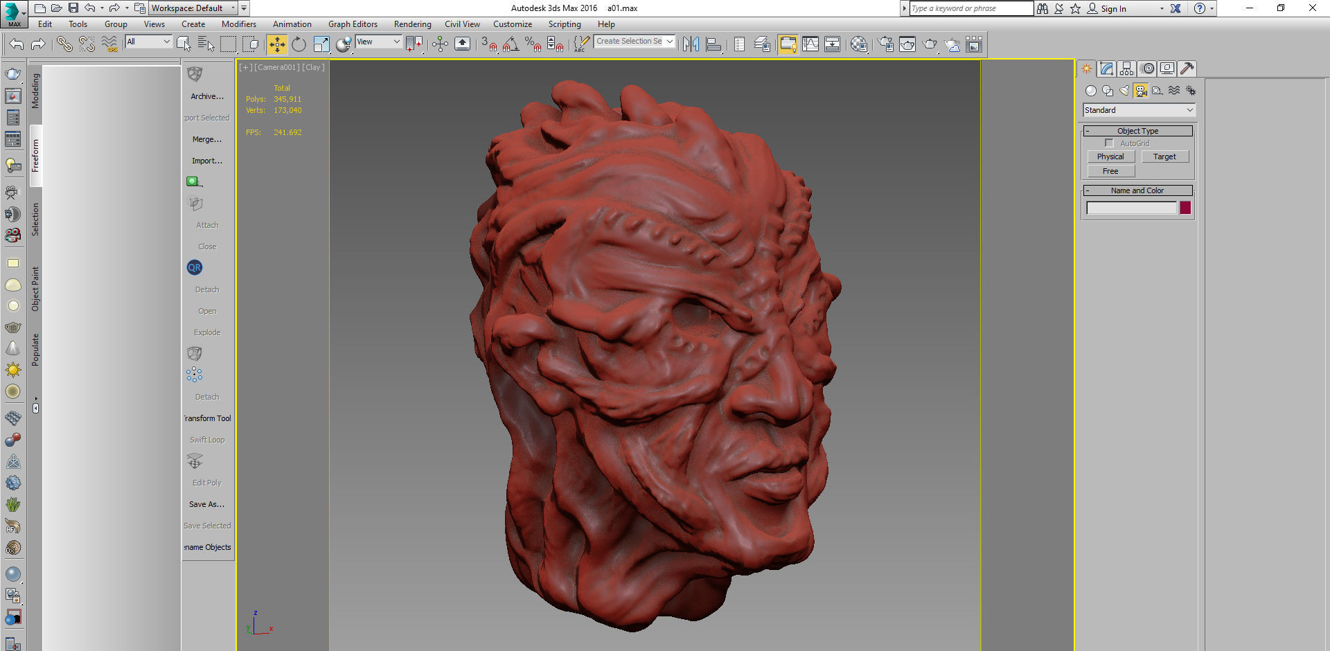 fantasy head character game 3D print model_15
