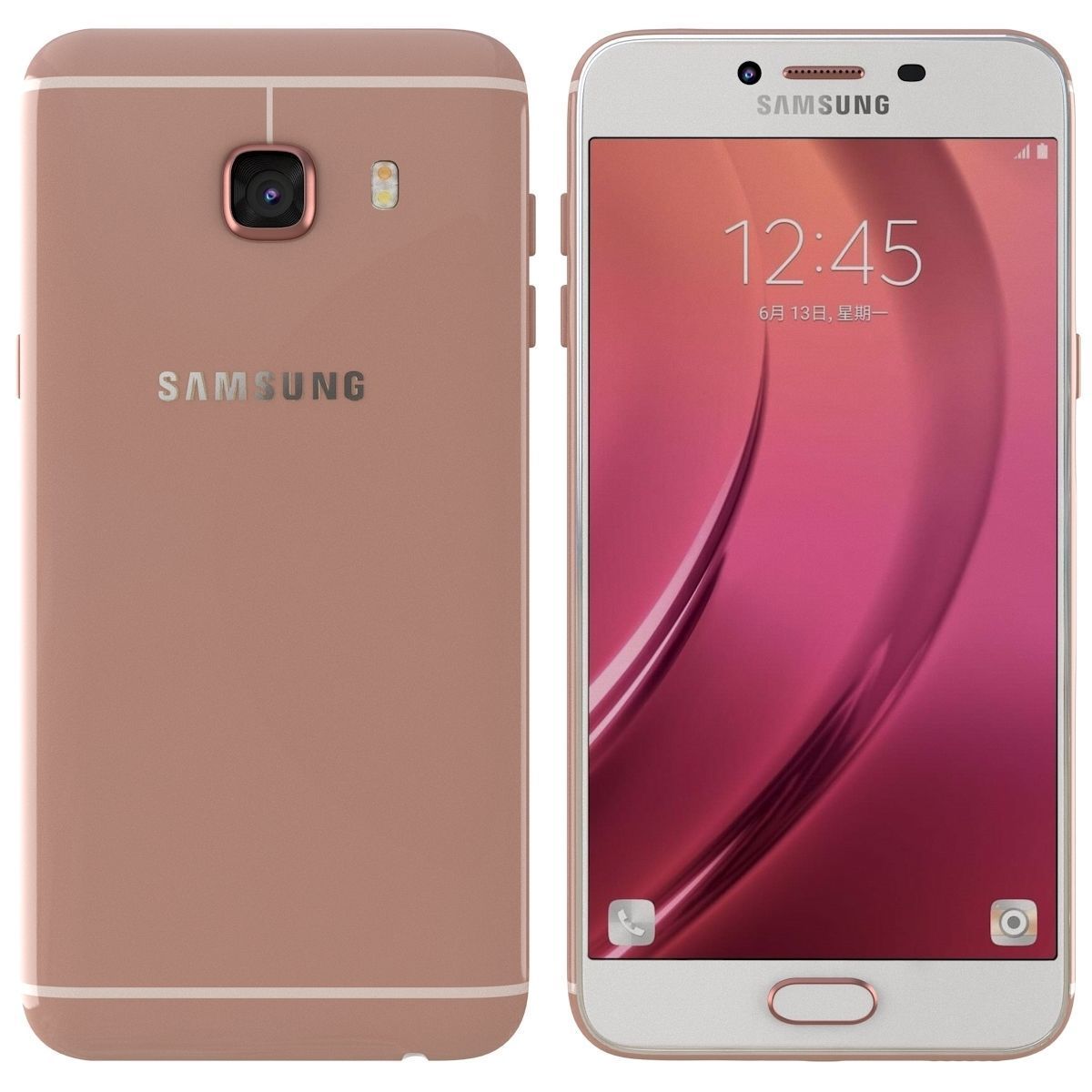 Samsung Galaxy C5 All Colours 3D model_50