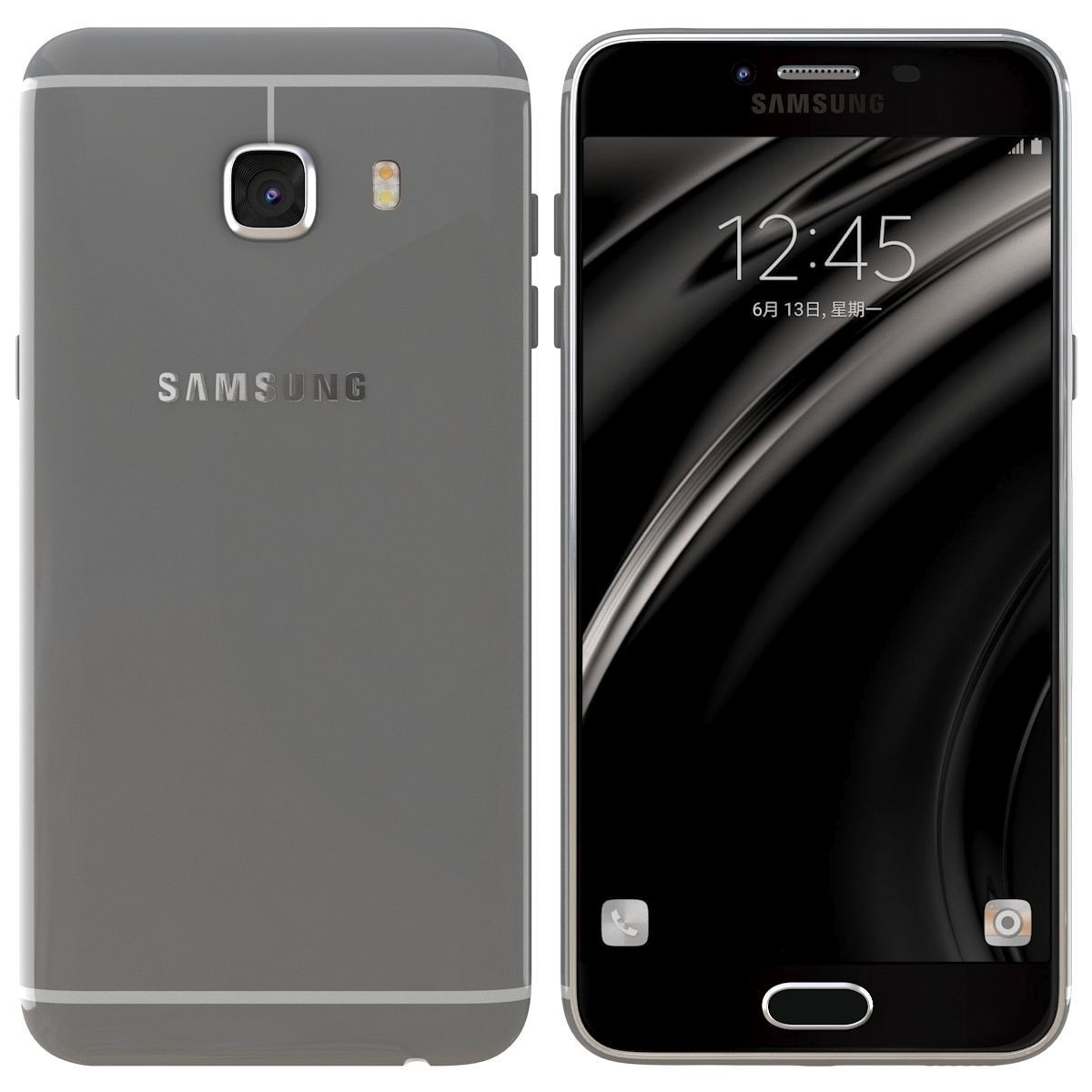 Samsung Galaxy C5 All Colours 3D model_34