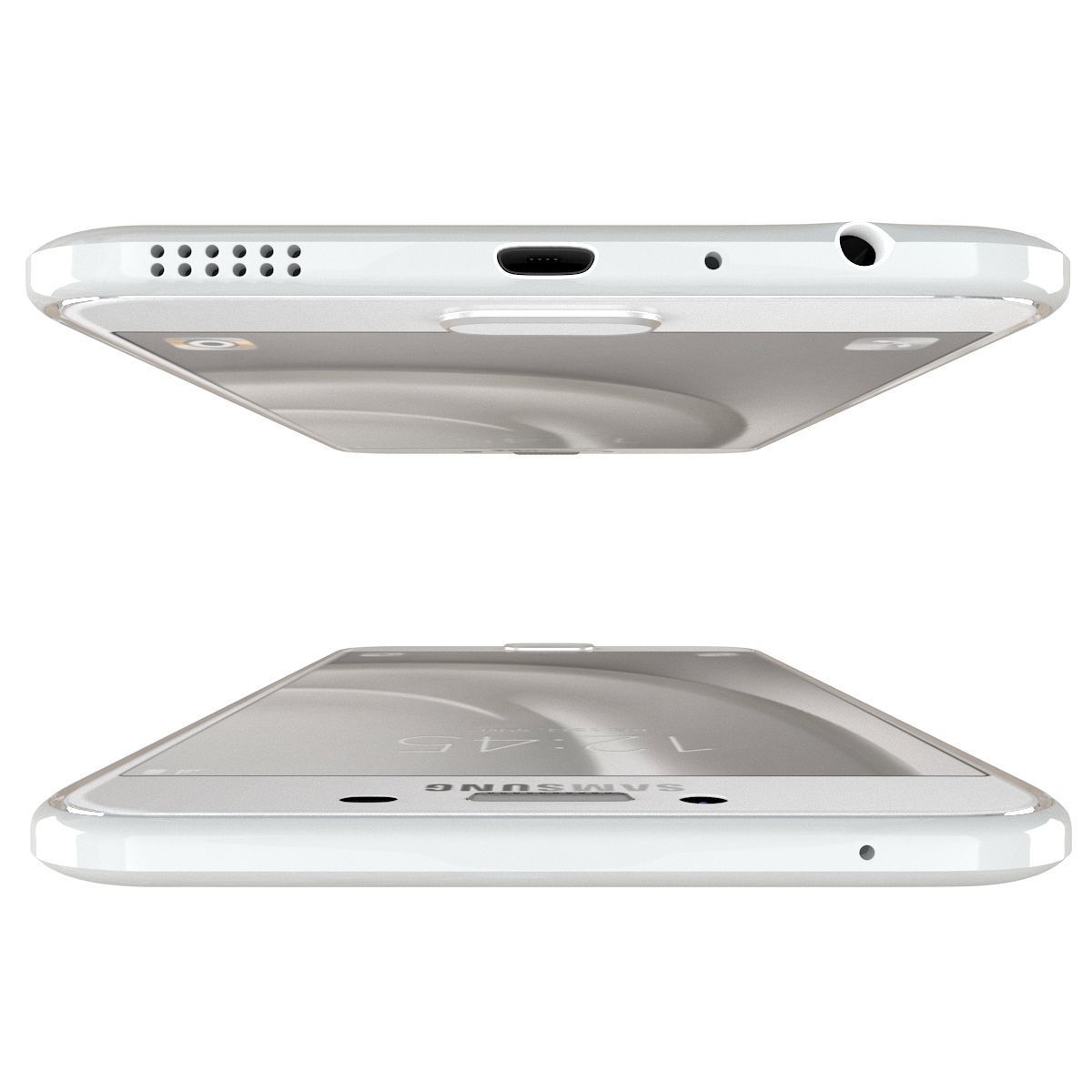 Samsung Galaxy C5 All Colours 3D model_10