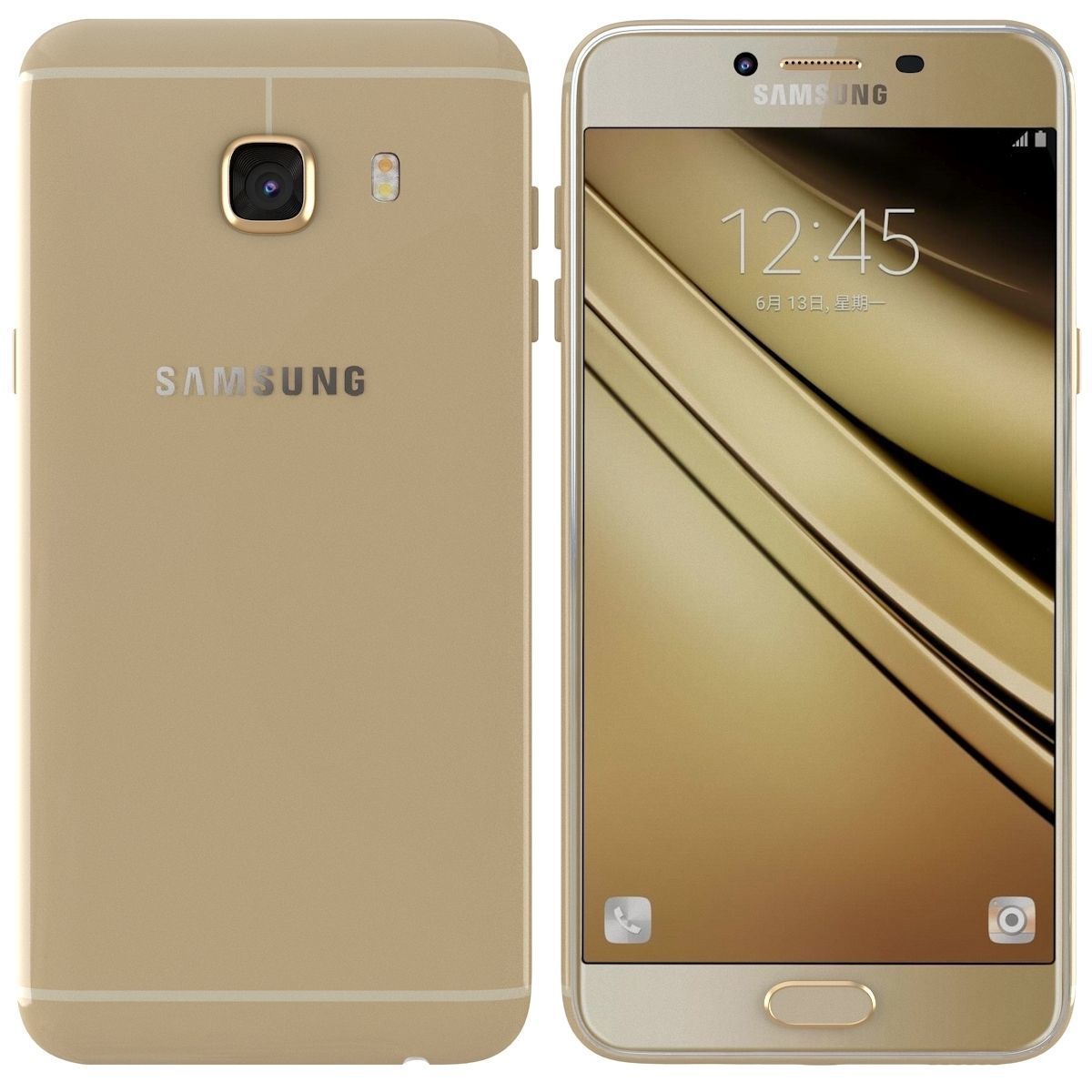 Samsung Galaxy C5 All Colours 3D model_20