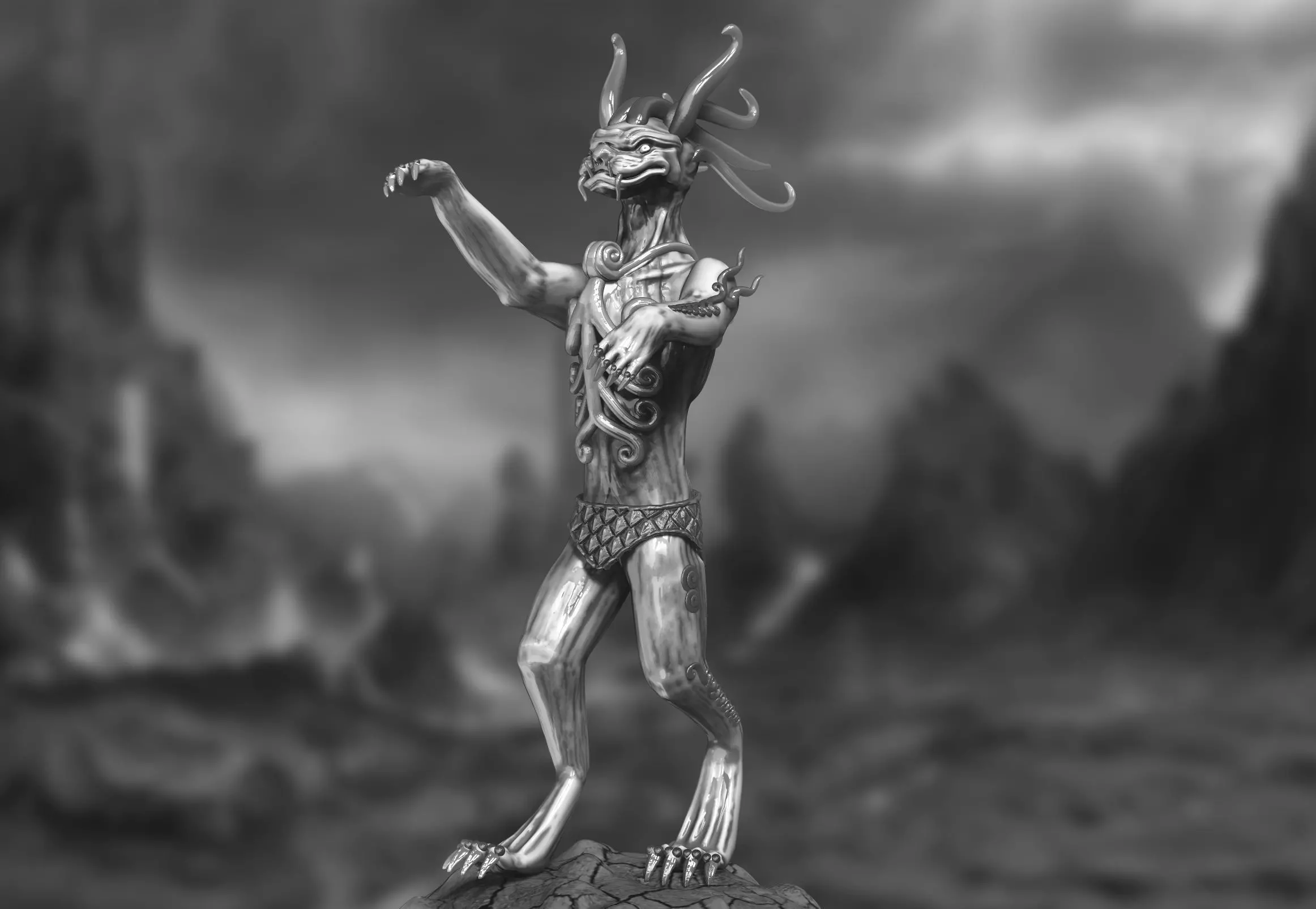 Underworld Creature 3D print model