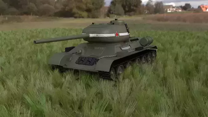 T-34 85 Tank HDRI