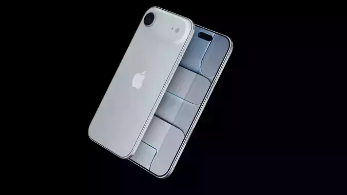  Apple iPhone Air C4D Model