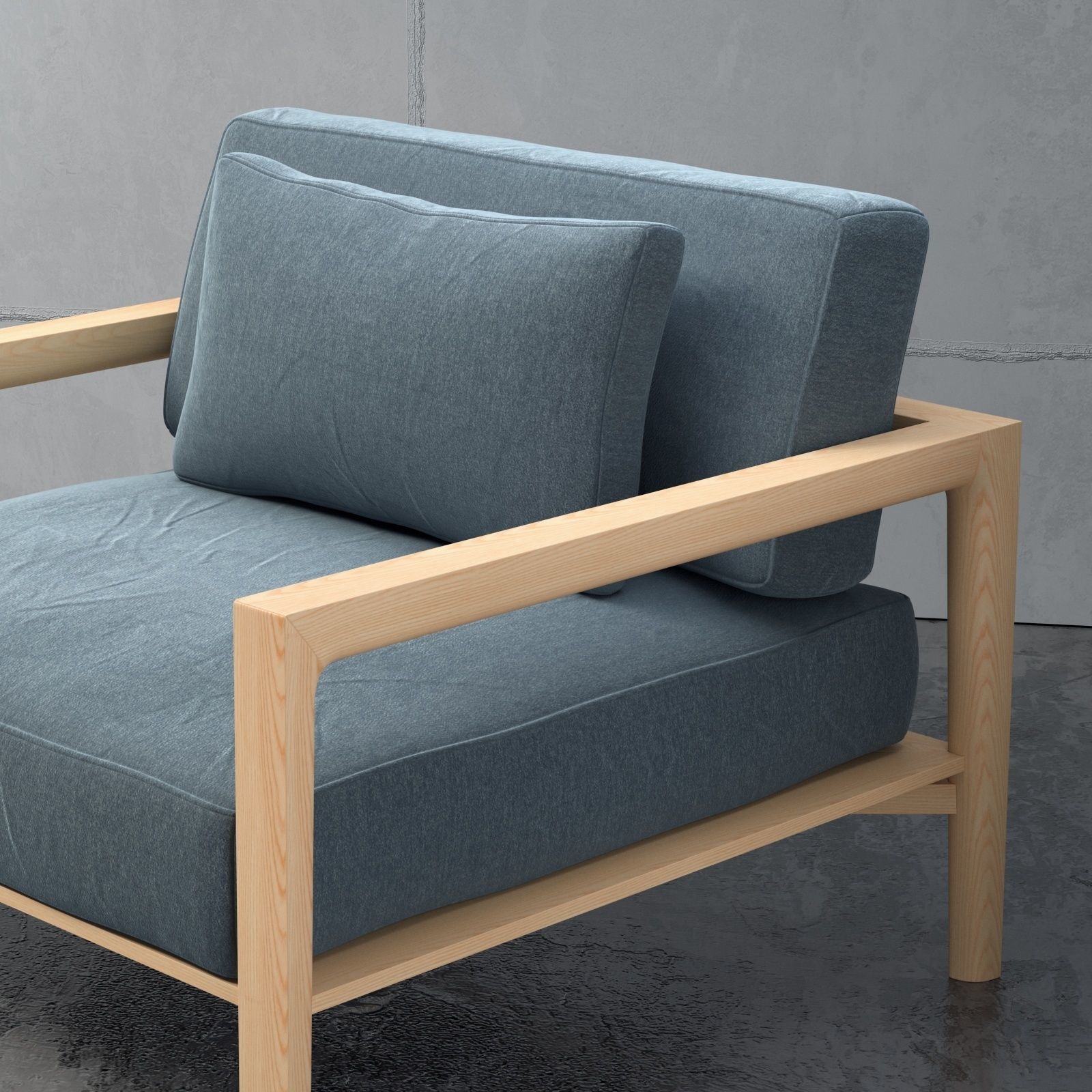 SP01 Ling Armchair 1002x900 3D model_1