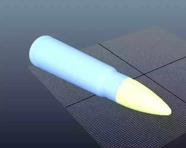 Bullet Free 3D model