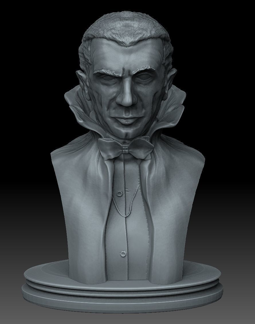 Classic Vampire Series Bela Lugosi as Dracula 3D print model_11