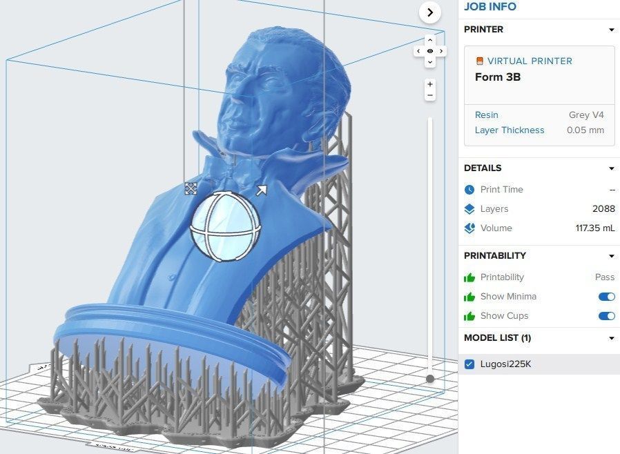 Classic Vampire Series Bela Lugosi as Dracula 3D print model_12