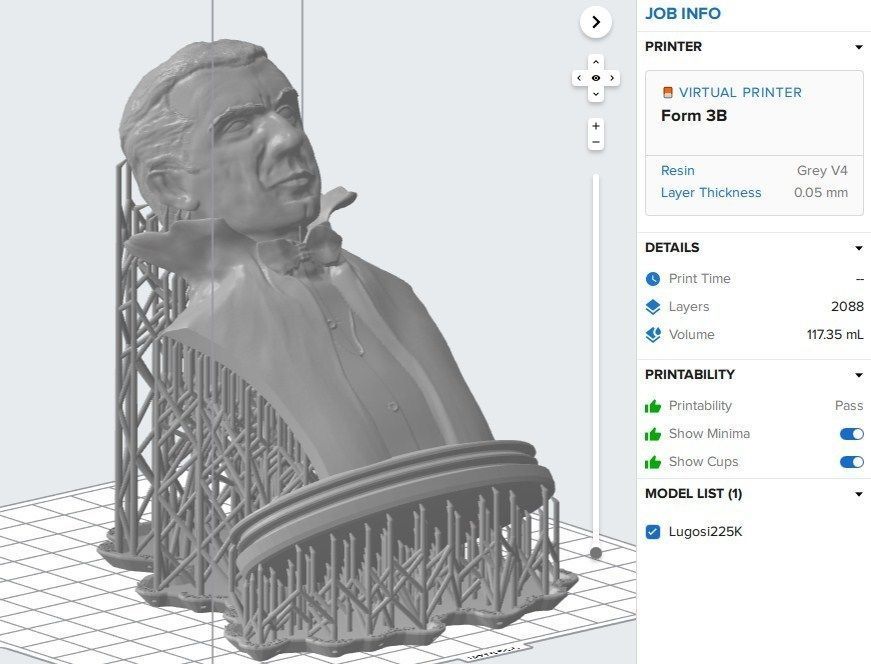 Classic Vampire Series Bela Lugosi as Dracula 3D print model_13