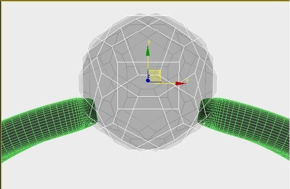 Golden ring with diamond 3D model_1