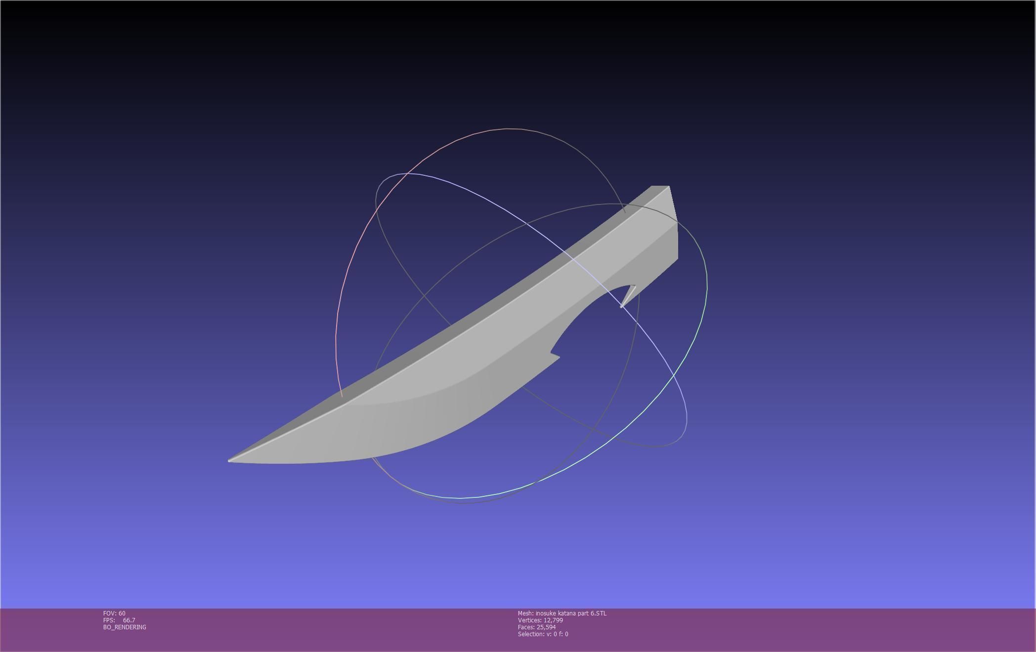 Demon Slayer Inosuke Katanas Printable Model 3D print model_145
