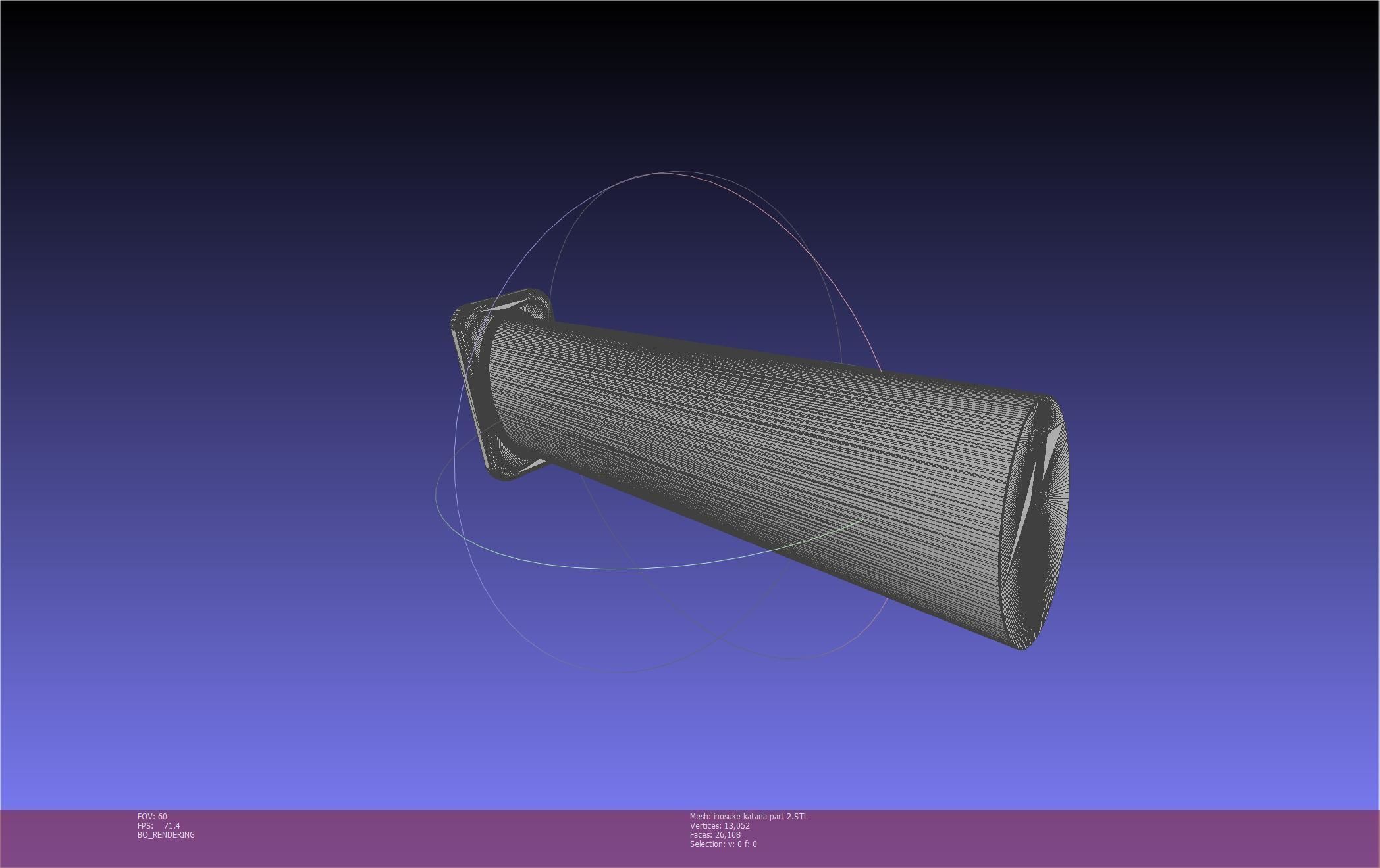 Demon Slayer Inosuke Katanas Printable Model 3D print model_110