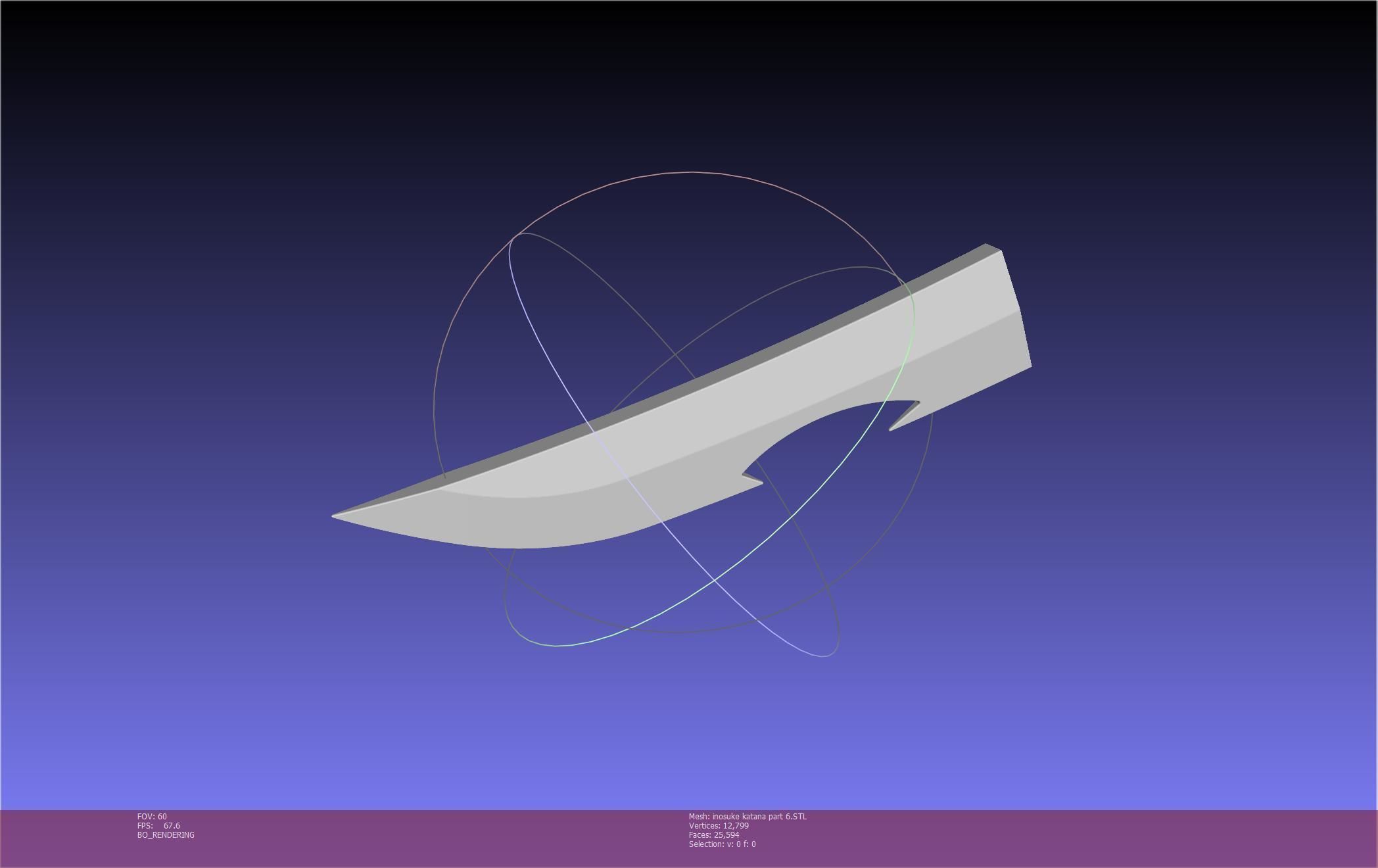 Demon Slayer Inosuke Katanas Printable Model 3D print model_144