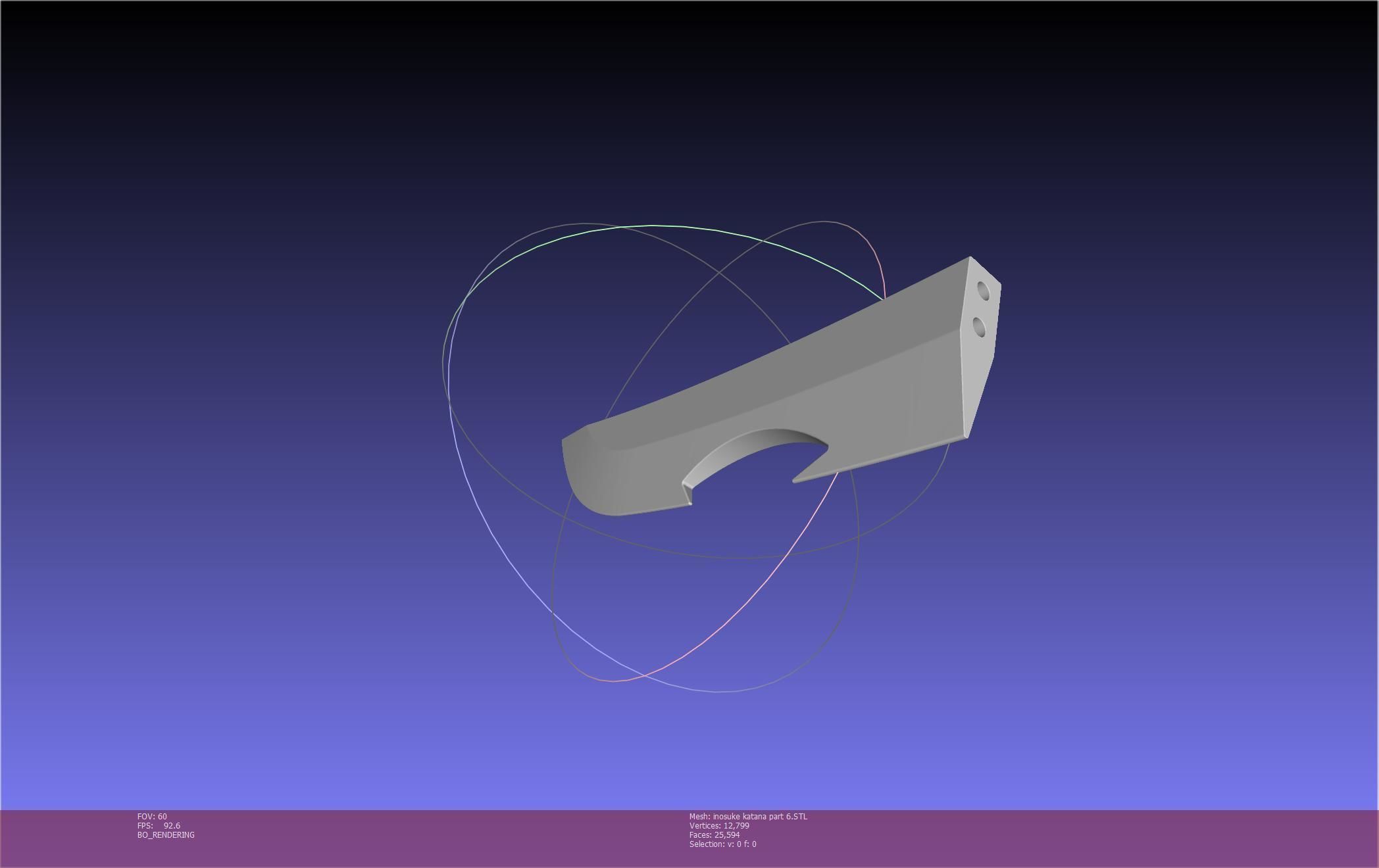 Demon Slayer Inosuke Katanas Printable Model 3D print model_143