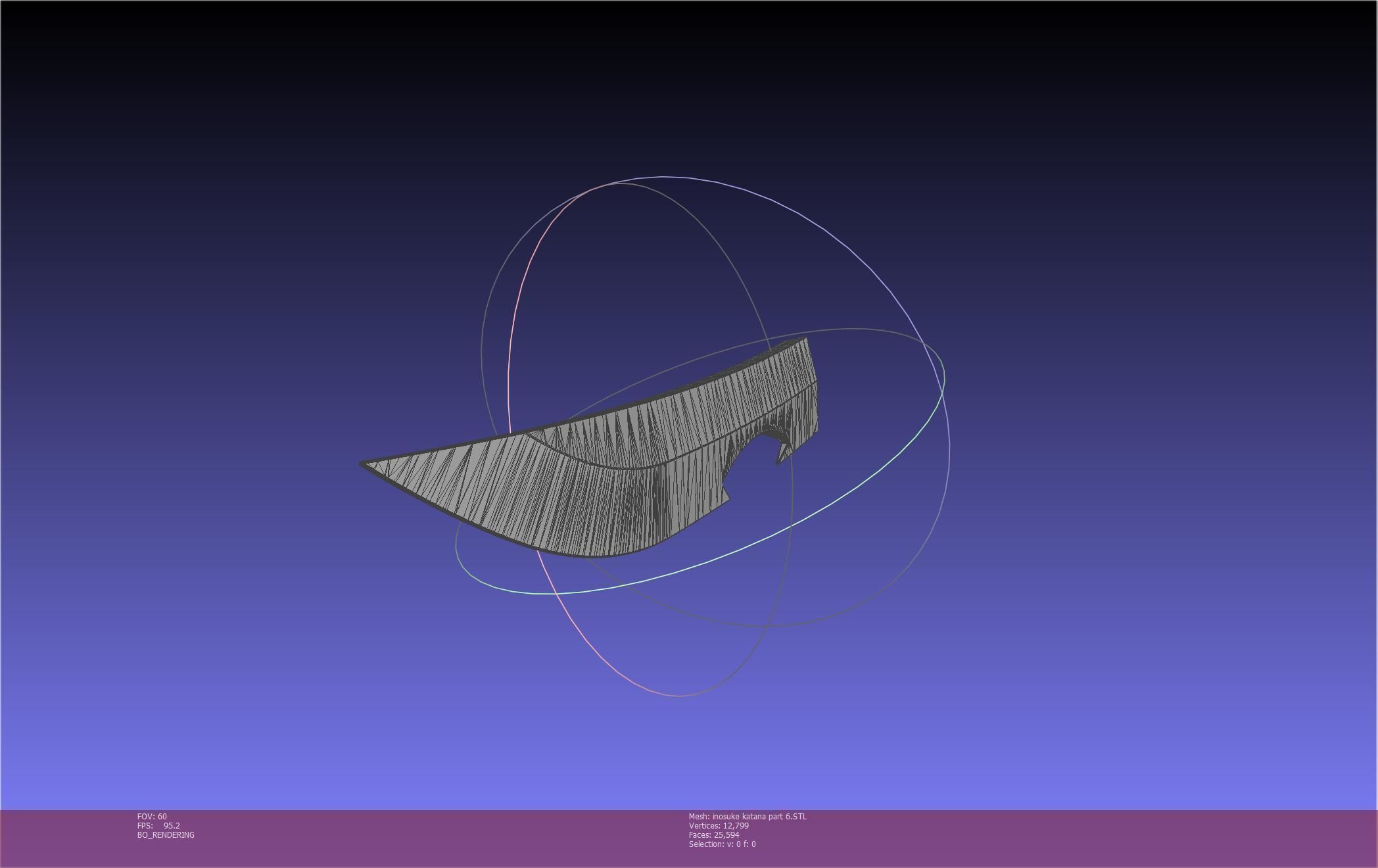 Demon Slayer Inosuke Katanas Printable Model 3D print model_141