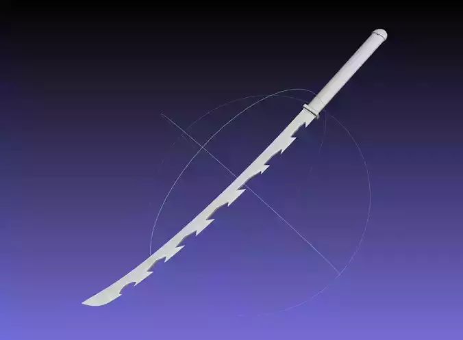 Demon Slayer Inosuke Katanas Printable Model 3D print model