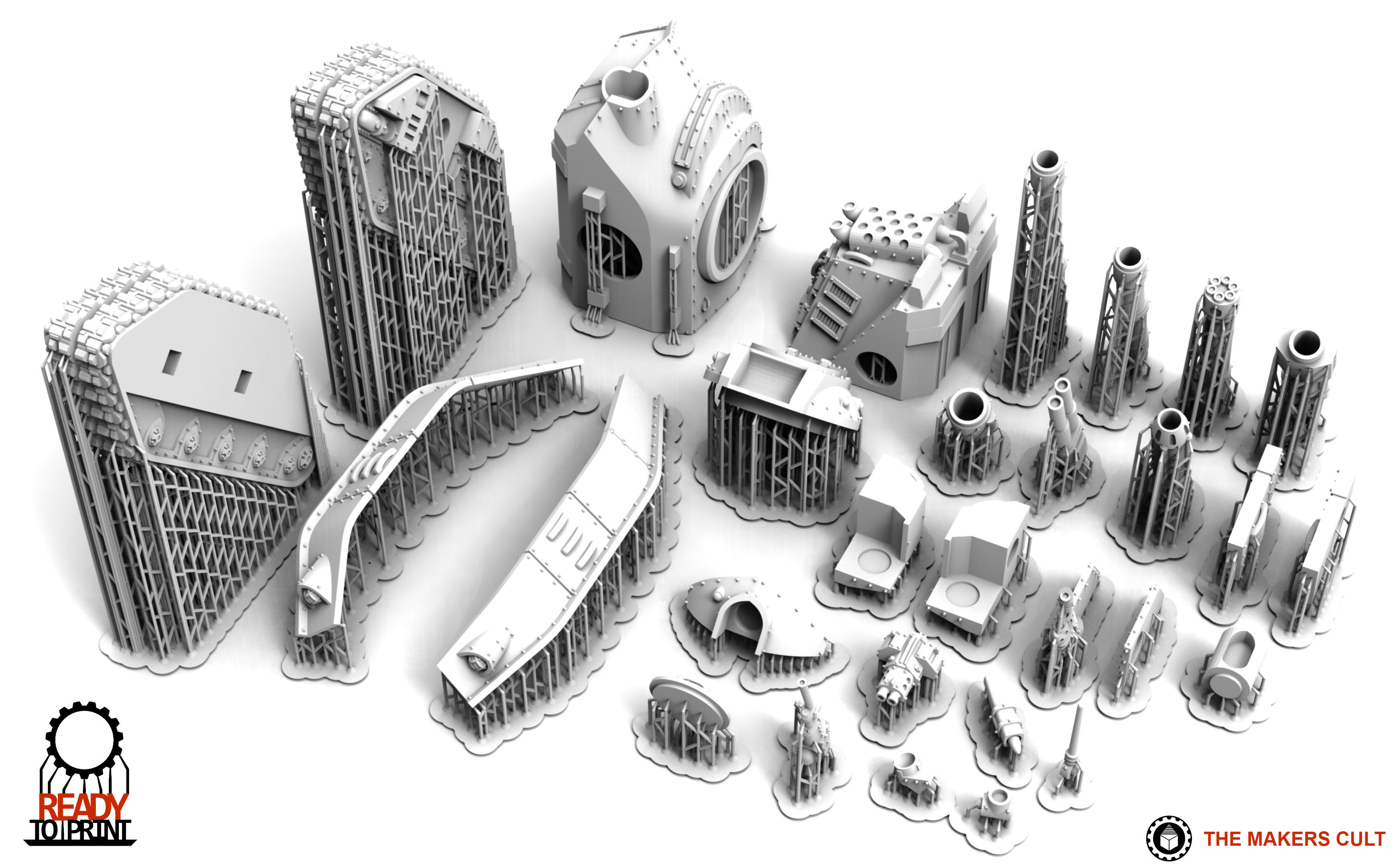 Feudal Guard Battle Tank 3D print model_3