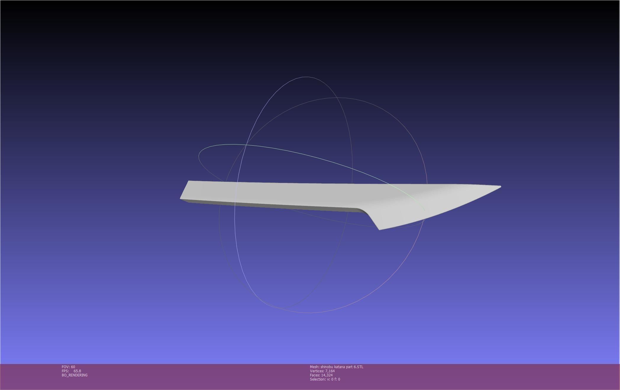 Demon Slayer Shinobu Katana And Scabbard Printable Assembly 3D print model_97