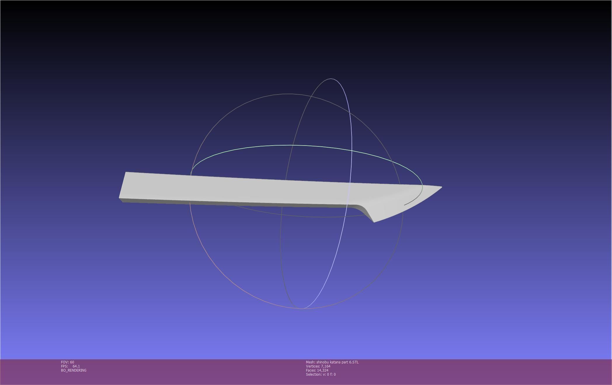 Demon Slayer Shinobu Katana And Scabbard Printable Assembly 3D print model_98