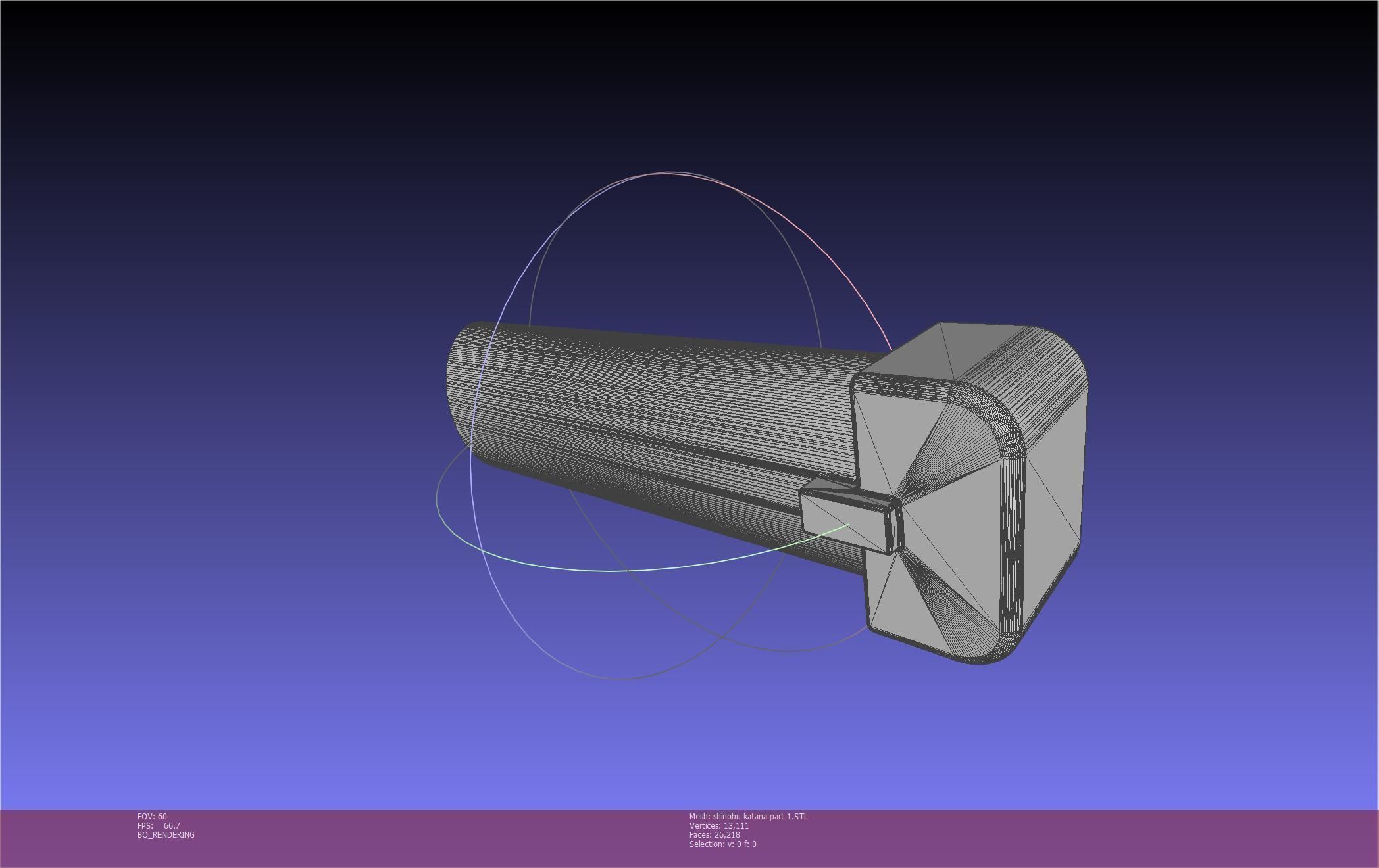 Demon Slayer Shinobu Katana And Scabbard Printable Assembly 3D print model_86