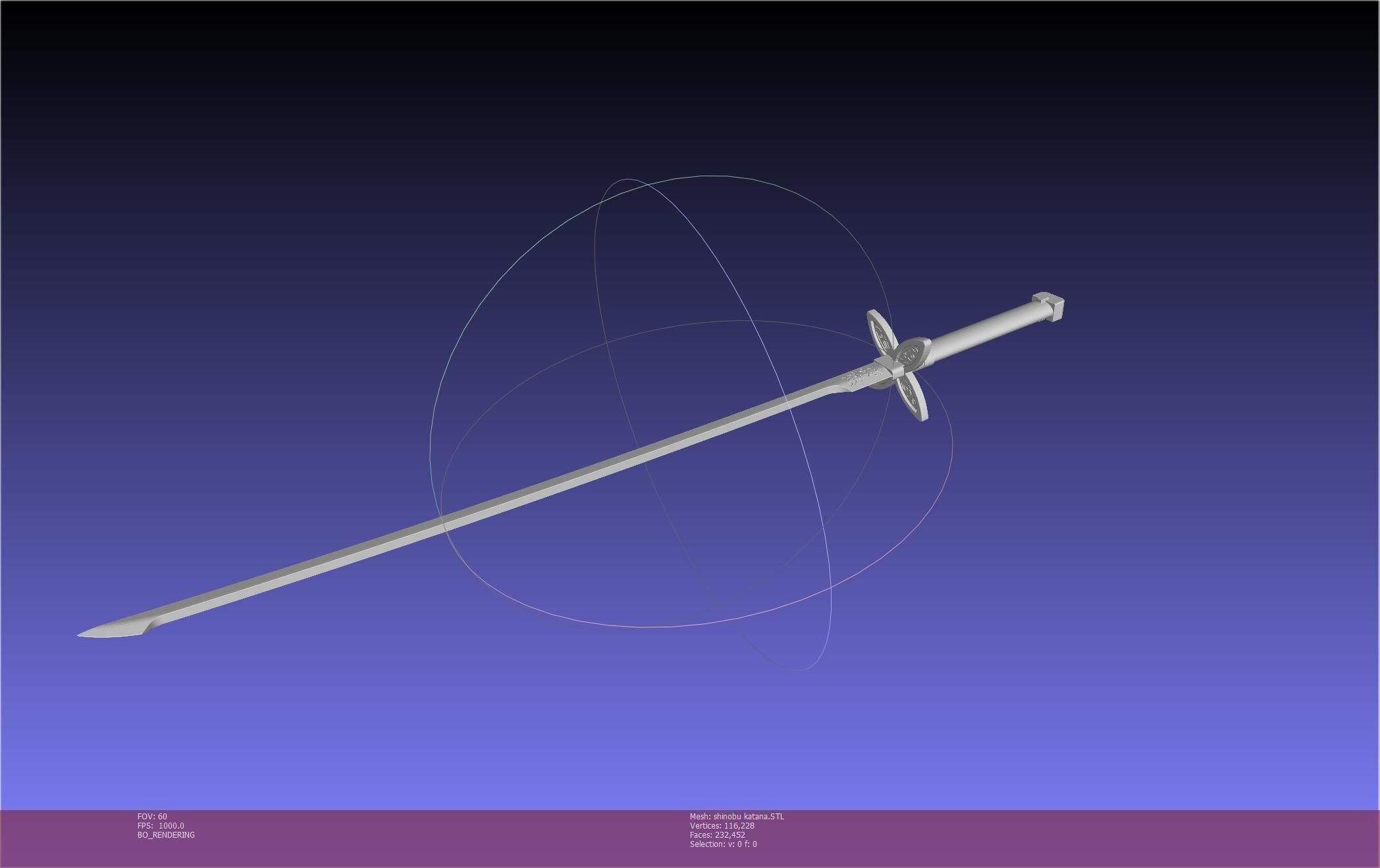 Demon Slayer Shinobu Katana And Scabbard Printable Assembly 3D print model_14