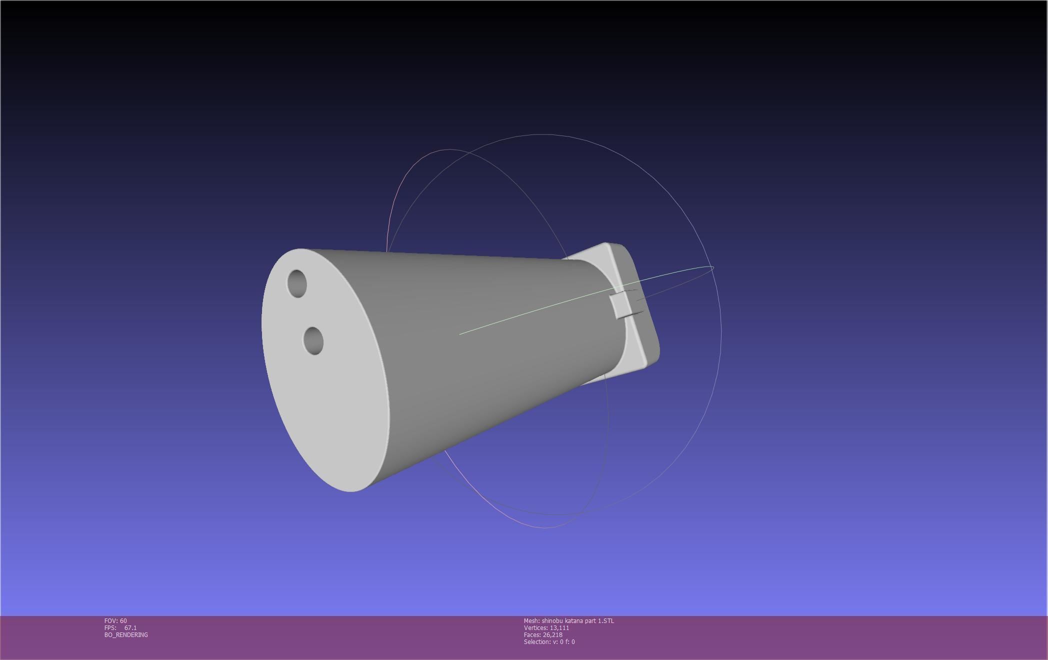 Demon Slayer Shinobu Katana And Scabbard Printable Assembly 3D print model_87