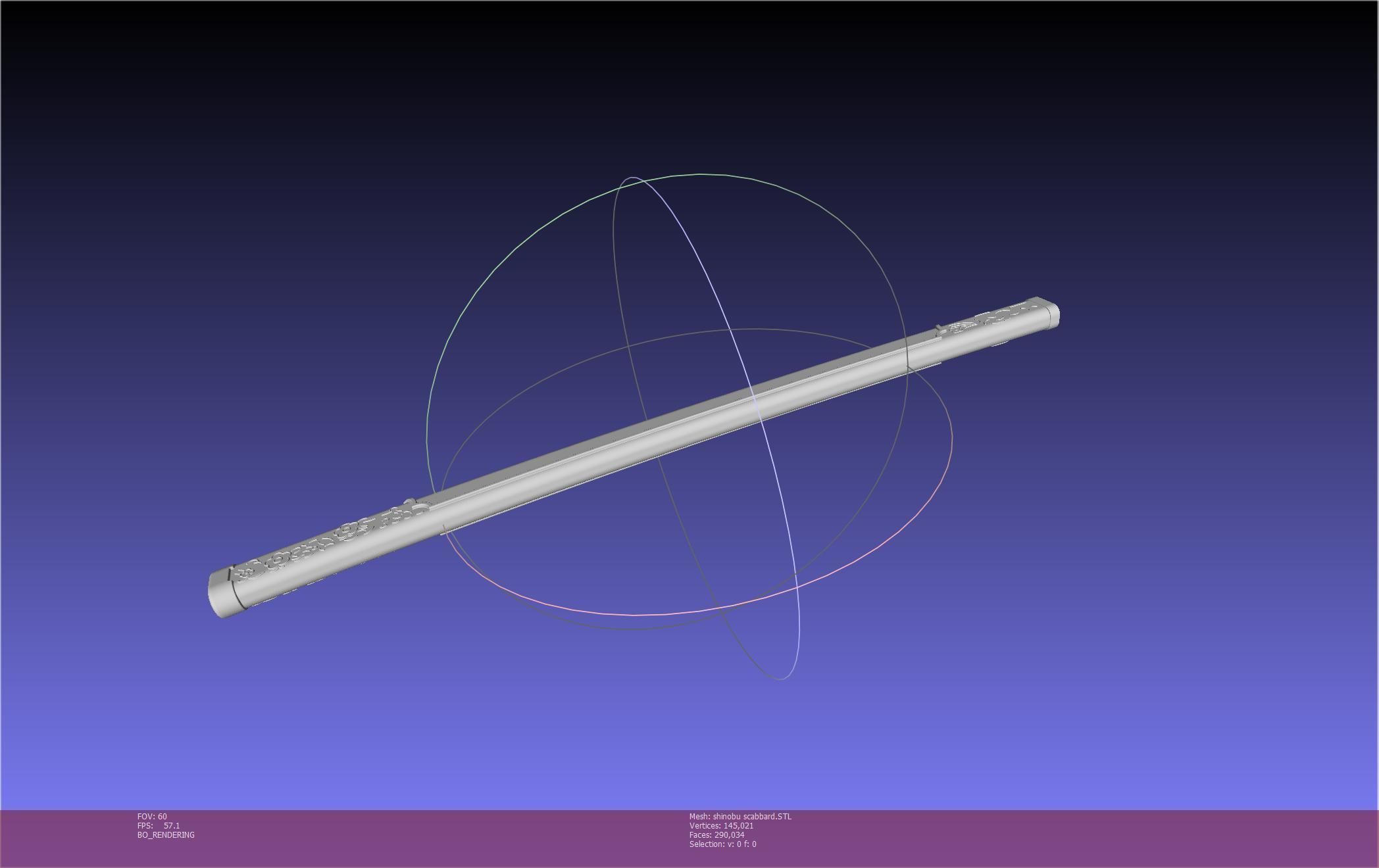 Demon Slayer Shinobu Katana And Scabbard Printable Assembly 3D print model_103