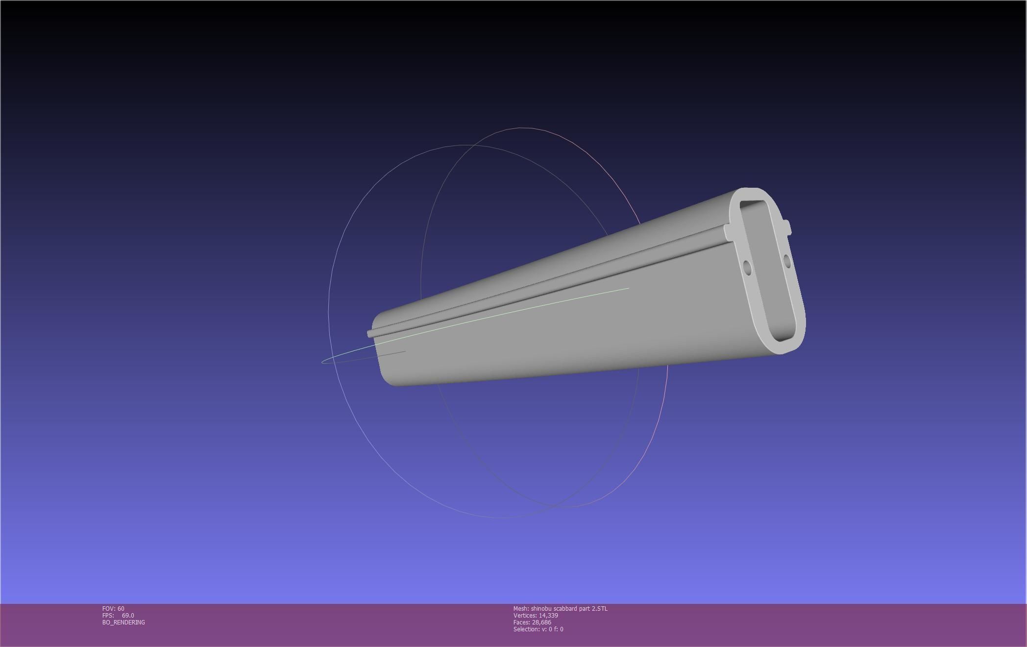 Demon Slayer Shinobu Katana And Scabbard Printable Assembly 3D print model_119